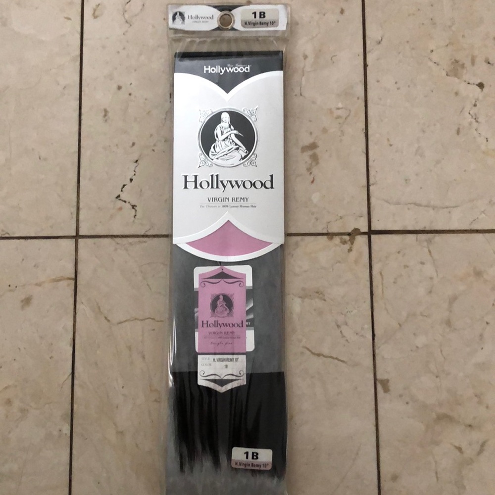 Hollywood Virgin Remy. 100% Human Hair.